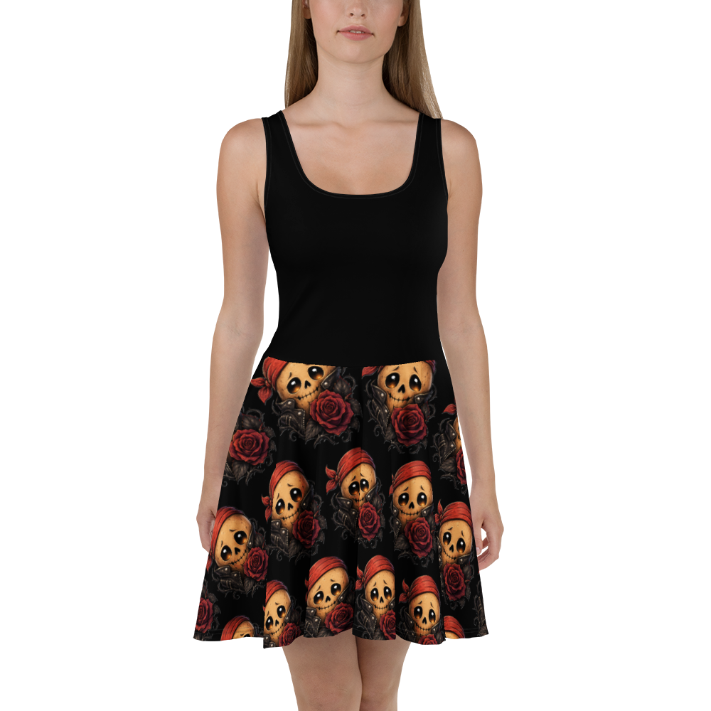 Tato Skull and Roses Dress