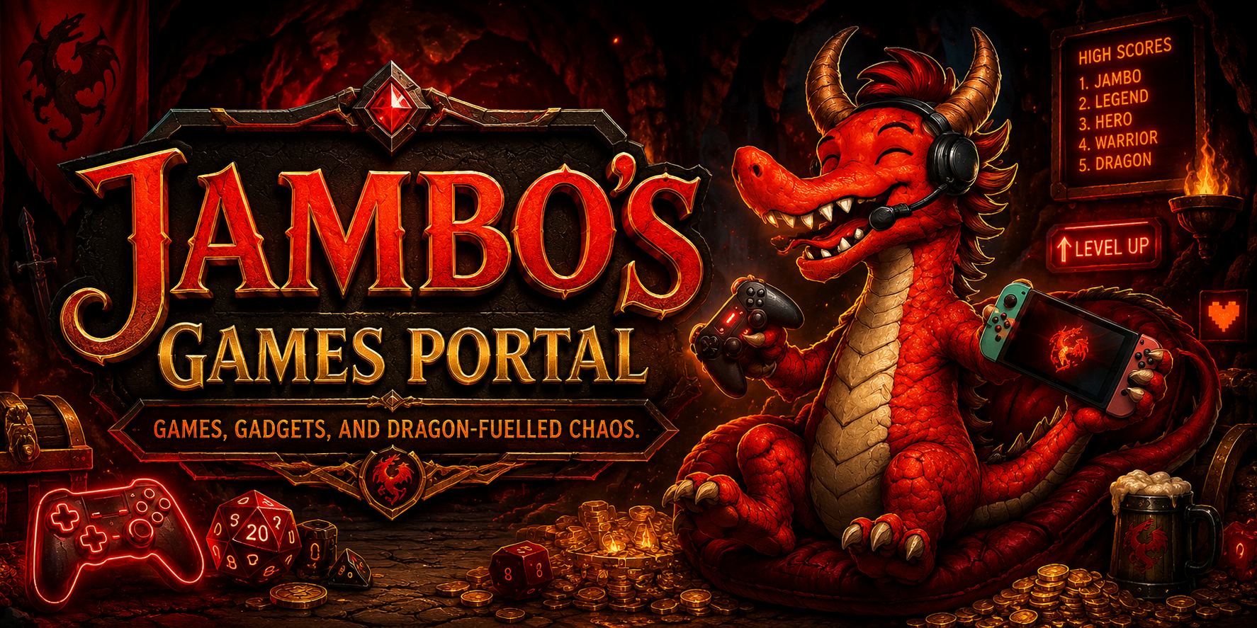 Jambo's Den Banner