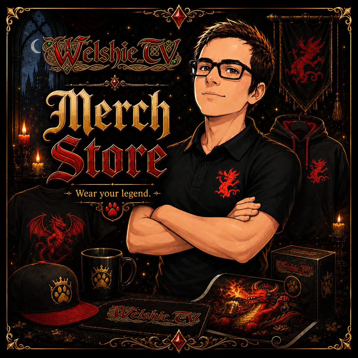 Welshie_TV Merch Store